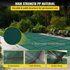 Pool Safety Cover Fits 20 x 38 ft Rectangle Inground Safety Pool Cover Green Mesh Solid Pool Safety Cover for Swimming Pool Winter Safety Cover
