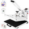 Heat Press, 15x15 Heat Press Machine, Fast Heating, High Pressure Heat Press Machine for T-Shirt, Power Digital Industrial Sublimation Printer for Heat Transfer Vinyl, Easy to Use, White