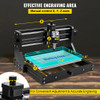 CNC 3018-PRO Router Machine 3 Axis GRBL Control with Offline Controller Plastic Acrylic PCB PVC Wood Carving Milling Engraving Machine XYZ Working Area 300x180x45mm