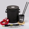 Propane Melting Furnace, 2462°F, 6 KG Metal Foundry Furnace Kit with Graphite Crucible and Tongs, Casting Melting Smelting Refining Precious Metals Like Gold Silver Aluminum Copper Brass Bronze