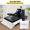 Heat Press 15X15 Inch Heat Press Machine Industrial Quality Power T Shirt Heat Press Sublimation Machine Clamshell Heat Press Machine for T Shirts