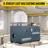 Vacuum Investing Casting 2L Vacuum Casting Machine with 3 CFM Pump Casting and Investing Machine for Invested Flasks and RTV Molds