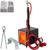 Propane Knife Forge, Farrier Furnace with Single Burner (262k BTU), Portable Square Metal Forge W/an Open Structure, Large Capacity, for Blacksmithing, Knife Making, Forging Tools, 2462?/1350?