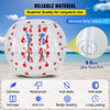 Inflatable Bumper Ball 5 FT / 1.5M Diameter, Bubble Soccer Ball, Blow It Up in 5 Min, Inflatable Zorb Ball for Adults or Children (5 FT, Red Dot )