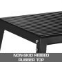 Plyometric Platform Box, Plyometric Box Jump Set for Home Gym Training, Crossfit, Conditioning, Strength Training,Black?12/18/24/30 inch (12 & 18 & 24 inch)