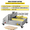 Electric Paper Cutter 0-330 Cutting Width, Electric Paper Trimmer, 40mm Cutting Thickness, Desktop Cutting Paper Machine, Industrial Paper Cutter, Heavy Duty Paper Cutter, for Office, School