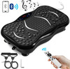 Vibration Plate Exercise Machine,Whole Body Exercise Vibration Fitness Platform,350Lbs LCD 3 Levels Massage Remote Bluetooth USB Music Intelligent Watch, Fitness Vibration Machine