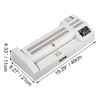 Lamination Machine 12.6" Thermal Laminator Machine 4 Rollers System Portable Laminating Machine for Home School or Small Office Suitable for Use with