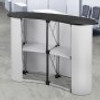 Portable Tradeshow Podium Table Display Exhibition Counter Stand Booth Fair with Wall Bags 51" X 15.7" X 38.5"