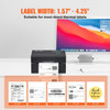 Thermal Label Printer 4X6 300DPI USB/Bluetooth for Amazon eBay Etsy UPS