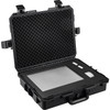 Waterproof Hard Case, 20 x 16 x 5 Inches, with Customizable Foam, Portable Protective Hard Camera Case, Shockproof for Laptop, Pistol, Camera, and