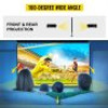 Projector Screen with Stand 100inch Portable Movie Screen 16:9 4K HD Wide Angle Projector Screen Stand Easy Assembly with Storage Bag for Home Theater Office Outdoor Use