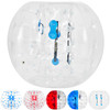 Inflatable Bumper Ball 5 FT / 1.5M Diameter, Bubble Soccer Ball, Blow It Up in 5 Min, Inflatable Zorb Ball for Adults or Children (5 FT, Transparent)