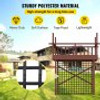 Climbing Cargo Net, 12' x 12' Playground Climbing Net, Polyester Material, Rope Ladder, Swingset, Large Military Climbing Cargo Net for Kids & Adult, Indoor & Outdoor, Treehouse, Jungle Gyms