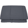 60??x80" 15lbs Weighted Blanket Heavy Sensory Therapy Deep Sleep Anxiety Relief