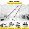 Linear Rail Slide 2PCs 20mm x 1200mm Linear Bearing Slide Set with 4Pcs Block Bearings SC20UU+4Pcs Shaft Support Linear Shaft CNC Parts Kits for Electronic Equipment Guide Bar