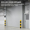 Garage Roller Door Opener 110V, Electric Roller Gate Opener Kit 160ft 250N Lift, Electric Roller Door Opener with 2 Remote Apply for Garage Store