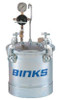 Binks 83C-210m, 2.7 Gal A.S.M.E. Code Tank 1-Reg 901558