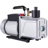 Vacuum Pump 12CFM 1 HP Single Stage Air Conditioning Vacuum Pump 110V 5PA Ultimate Vacuum Refrigerant HVAC Air Tool Rotary Vane Vacuum Pump for Automobile Vacuum Evacuation (1-Stage, 12CFM)