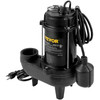 Submersible Sewage Pump Water Pump 3/4 HP 5880GPH Cast Iron with Float