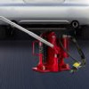 Air Hydraulic Bottle Jack, 20 Ton/44092 lbs Capacity, with Manual Hand Pump, Heavy Duty Auto Truck Travel Trailer Repair Lift, Red