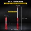 Hydraulic Long Ram Jack â€“ 8 Ton Engine Hoist & Shop Crane Accessory