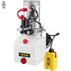 4 Quart Single Acting Hydraulic Pump Dump Trailer Plastic Remote Unloading