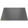 Garage Tiles Interlocking, 12'' x 12'', 50 pcs, Graphite Grey Garage Floor Covering Tiles, Non-Slip Diamond Plate Garage Flooring Tiles, Support up to 55,000 lbs for Basements, Gyms