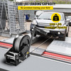 Rope Crank, 3500 LBS Capacity Heavy Duty Hand Winch with 10 m(32.8 ft) Wire Cable and Alloy Hook, w/ 2-Gear Two-Way Manual Operated Ratchet, for ATVs Boats Trailers Trucks Auto Marine, Black