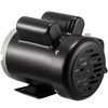 1.5HP Electric Motor, 3450rpm Reversible Single Phase 56C Frame Air Compressor Motor 5/8" Shaft Diameter Electric Compressor Motor for Agricultural Machinery General Equipment, 115/230VAC
