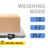 880Lbs x 0.2Lbs Livestock Scale Shipping Scales Large Platform 40.6x20.9Inch Stainless Steel Vet Scale Industrial Floor Scale Large Animal Dog Pig Scale Goat Weight Scale Pet Digital Scale