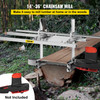 Chainsaw Mill Planking Milling 14" to 36" Guide Bar Wood Lumber Cutting Portable Sawmill Aluminum Steel Chainsaw Mill for Builders