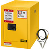 17" x 17" x 22" Flammable Cabinet Galvanized Steel, Safety Cabinet, Adjustable Shelf Flammable Storage Cabinet, for Commercial Industrial and Home Use