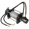 Industrial Hydraulic Winch 15,000lbs, Hydraulic Anchor Winch with 24m Strong Steel Cable, Hydraulic Drive Winch Adapter Kit, Utility Winch with Mechanical Lock for Tacoma Yukon Hummer, etc.