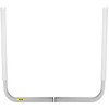 Boat Trailer Guide-ons, 40", 2PCS Steel Trailer Post Guide on, Trailer Guides with PVC Pipes, Mounting Hardware Included, for Ski Boat, Fishing Boat or Sailboat Trailer, White