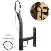 Livestock Stand Steel Gate Attachment Nose Loop Headpiece, 9.8inch Height and Trimming Stand 5.9inch Length Adjustable, Nose Loop Goat Trimming Stands, Sheep Shearing Stand, for Sheep & Goats