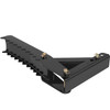32 inch BackhoeÃ¿Excavator ThumbÃ¿Attachments Weld On Adjustable Boom Tractor ExcavatorÃ¿1/2Inch Teeth Thick Steel Plate Assembly 12MM Bolt-On Design
