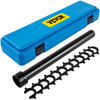 Inner Tie Rod Tool Kit, 13 Pcs Tie Rod Removal Tool, 13 Pcs Crowfoot Adapters Inner Tie Rod Tool Set, 1/2 Inch Drive Tube Tie Rods Tool, Heavy-Duty