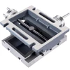 Compound Slide Milling Table, 4-7/10" x 4-3/10" Multifunction Milling Bench Drill, Adjustable X 120Ã¿mm Y 108 mm Axis Milling Machine Worktable, Compound Cross Slide Table for Bench Drill Stand