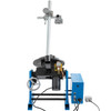Rotary Welding Positioner 30KG Welder Turntable Table 0-90Â§ Positioning Turntable 1-15 RPM Welder Positioning Machine w/ 310mm 3-Jaw Lathe Chuck 110V for Cutting, Grinding, Assembly and Testing