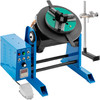 Rotary Welding Positioner 30KG Welder Turntable Table 0-90 Positioning Turntable 1-15 RPM Welder Positioning Machine w/ 310mm 3-Jaw Lathe Chuck 110V for Cutting, Grinding, Assembly and Testing