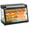 3-Tier Commercial Food Warmer Countertop Pizza Cabinet with Water Tray