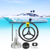 Outboard Steering System 13' Outboard Rotary Steering System 13 Feet Boat Steering Cable with 13" Wheel Durable Marine Steering System