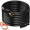 50Ft 30 Amp Generator Extension Cord 4 Wire 10 Gauge Generator Cord 125V 250V Generator Power Cord Twist Lock Connectors (50 Ft 30 Amp)