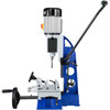 Woodworking Mortise Machine, 1/2 HP 1400RPM Powermatic Mortiser, With Movable Work Bench Benchtop Mortising Machine, For Making Round Holes Square Holes Or Special Square Holes In Wood