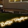 Better Together Neon Sign, 13" x 7" +18" x 8" Warm White LED lights Sign, Adjustable Brightness with Remote Control, Used for Home, Party, Wedding, and Bar Decoration (Power Adapter Included)