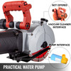 4800W Wall Chaser 42 mm Cutting Width,Wall Groove Cutting Machine 41MM Cutting Depth,Wall Slotting Machine With 8 Saw Blades 5" Diameter 6200r/Min,One-time Forming Dustless