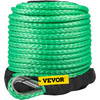 Green Synthetic Winch Line 5/16 Inch X100FT Synthetic Winch Rope 12000 LBS Tow Rope for Car with Sheath (100ft)