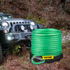 Green Synthetic Winch Line 5/16 Inch X100FT Synthetic Winch Rope 12000 LBS Tow Rope for Car with Sheath (100ft)