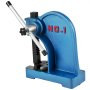 Manual Arbor Press 1 Ton, Heavy Duty Arbor Press with 4-5/8 Inch Maximum Height, Manual Desktop Arbor Press Cast Iron Material, for Riveting Punching Holes
